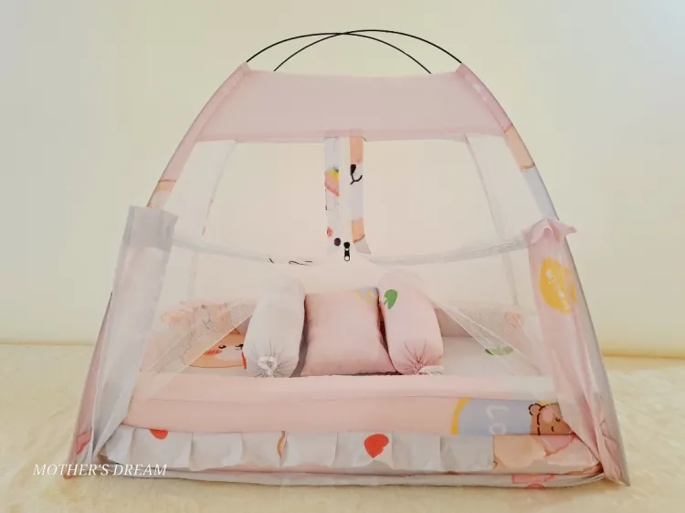 Born baby bed hotsell with mosquito net