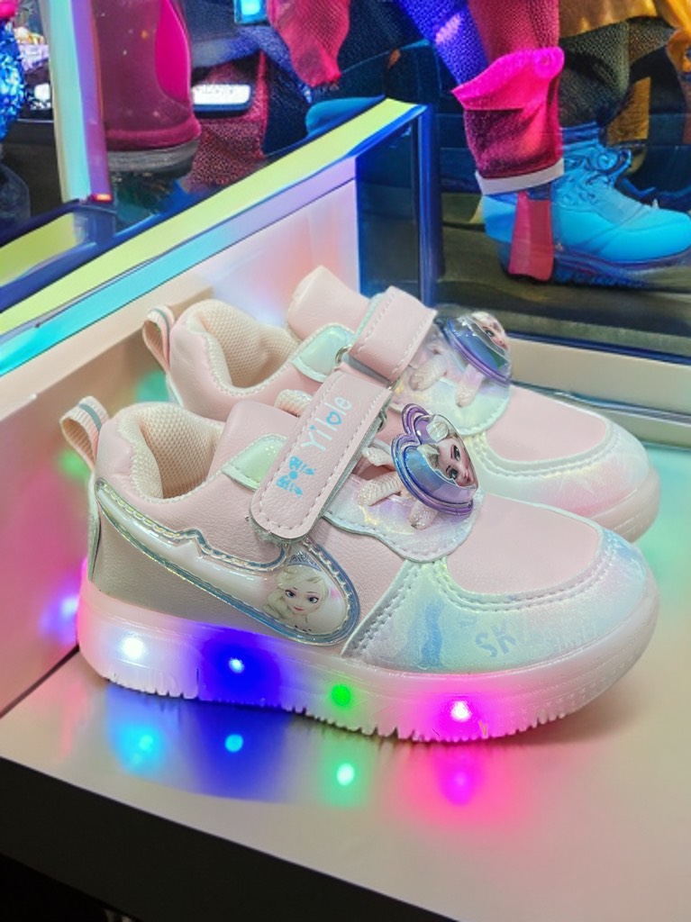 LEDs Lights Joggers for Kids Girls
