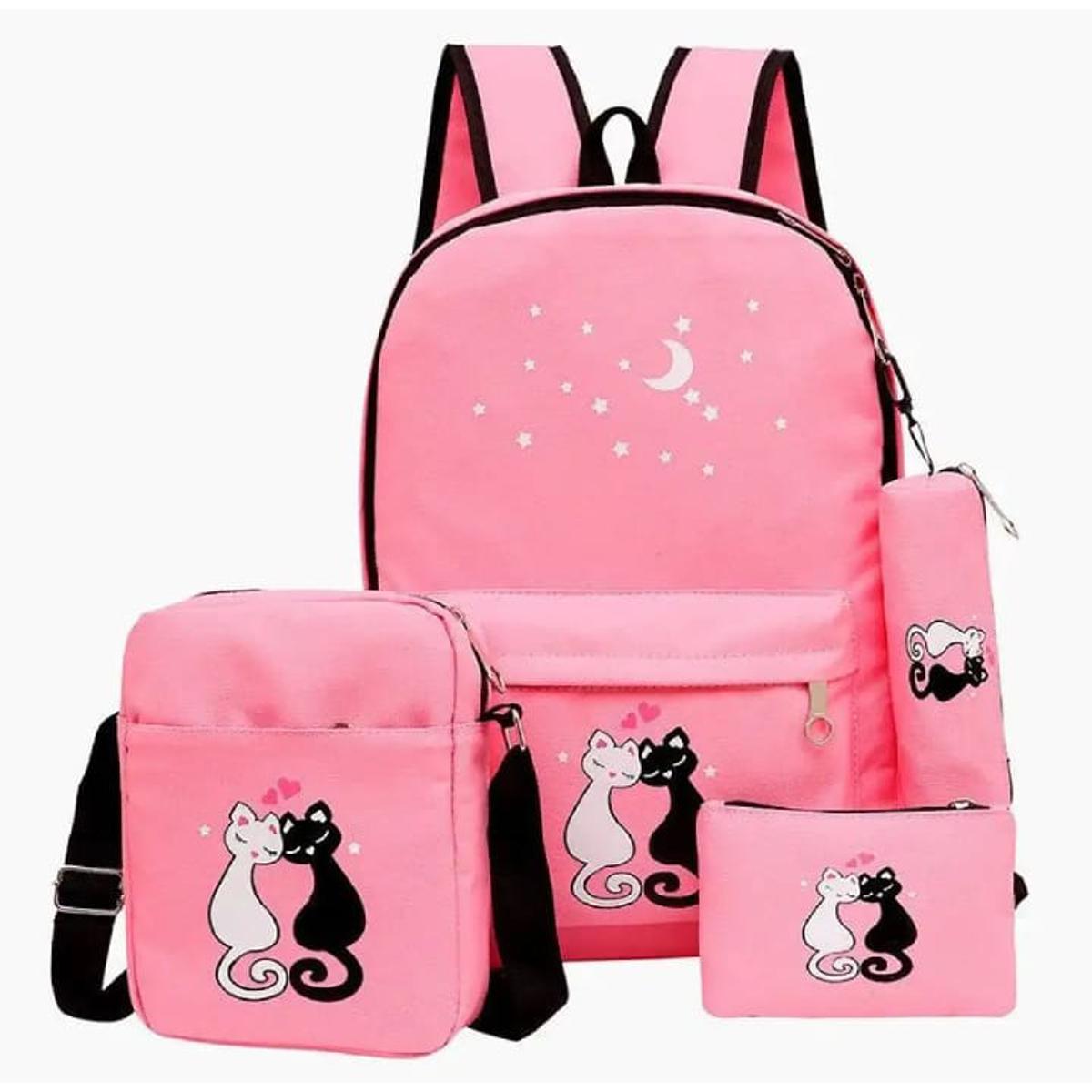 MOOW Stylish Double Shoulder Backpack/ Bag (School Bag/ Class Bag)