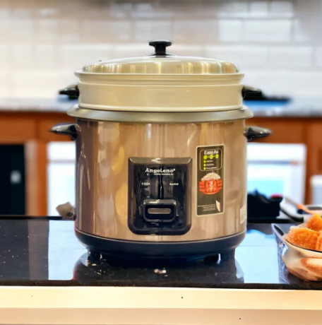 American Multi-Use Electric Rice Cooker with Steam Layer | Daraz.pk