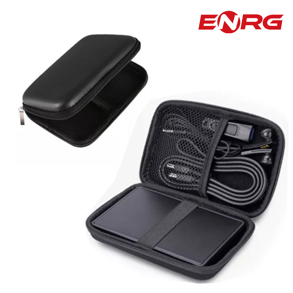 External Hard Disk Case Cover Drive Pouch Electronics Accessory For HDD, SSD and Memory Card Travel Storage
