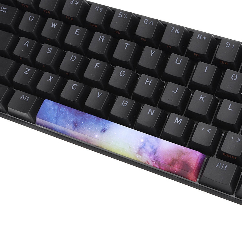 MINGLEA Spacebar Keycap High Transparency PC Crystal Keycap 6.25U Hauteur Originale Pour Claviers Mécaniques