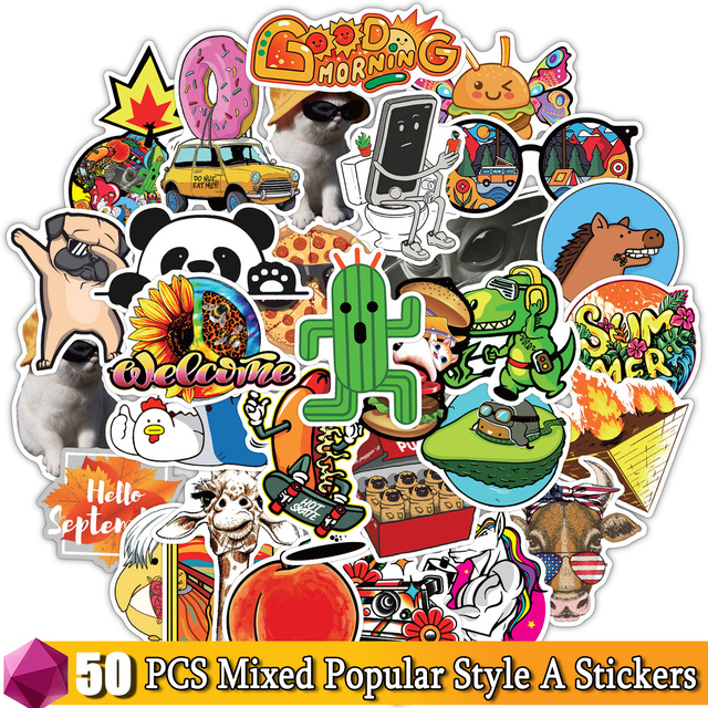 新色 100x Stickers Skateboard promocionmusical.es