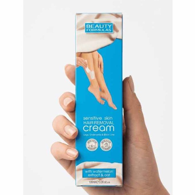 BEAUTY Formulas Hair Removal Cream for Sensitive Skin | Hair Removal Care | 100ml