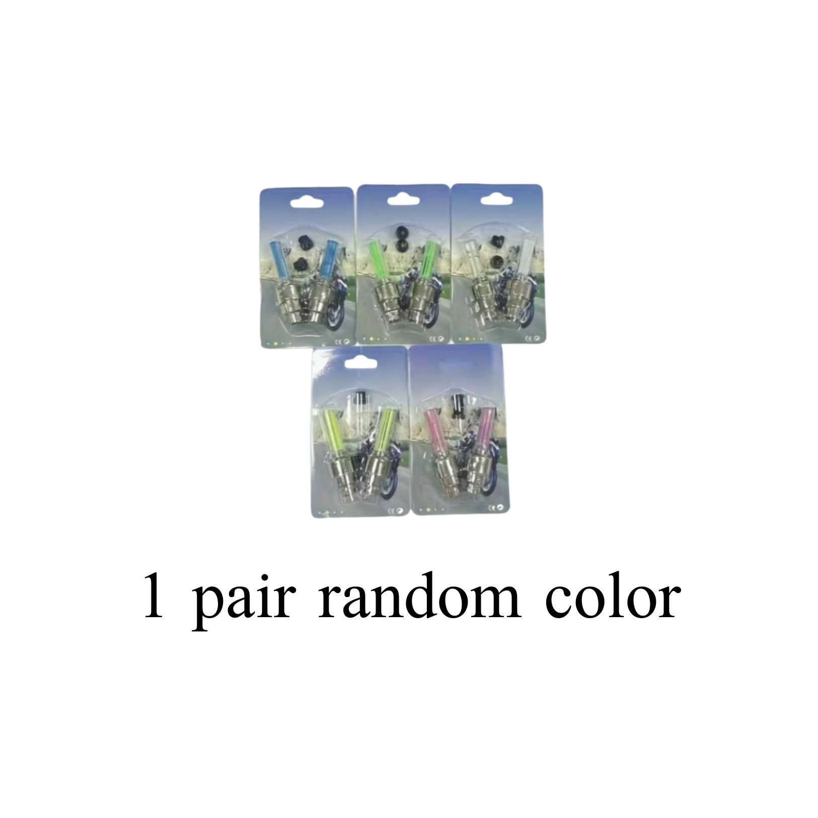 1 Pair Random Color