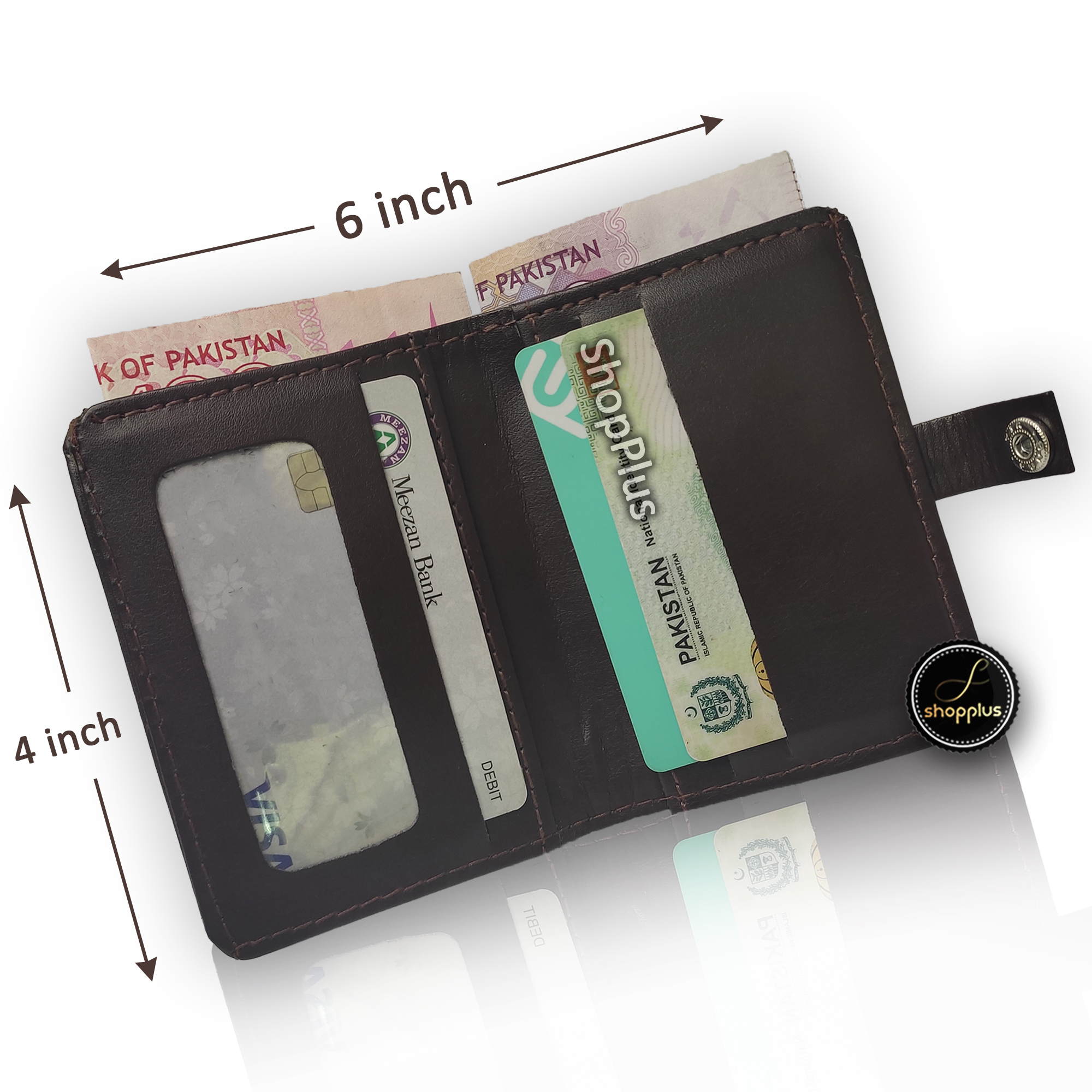 Small Wallet for Men and Boys Slim and Smart Card Holder Daraz.pk