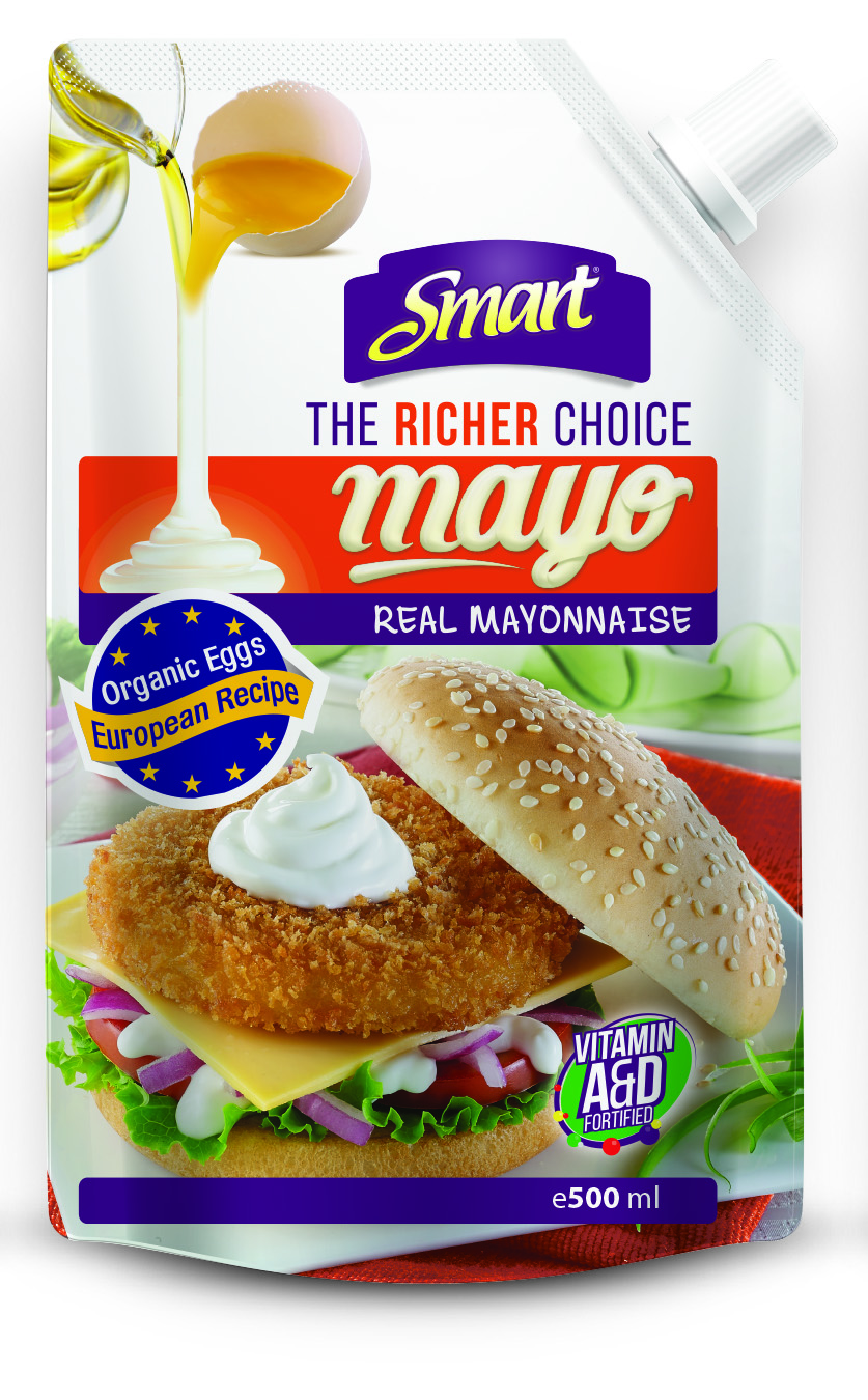 Smart Real Mayonnaise 1/2 Ltr Pack