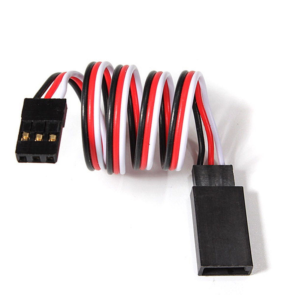 2pcs 30cm ESC Servo Extension Cable Lead Wire 9g 12g