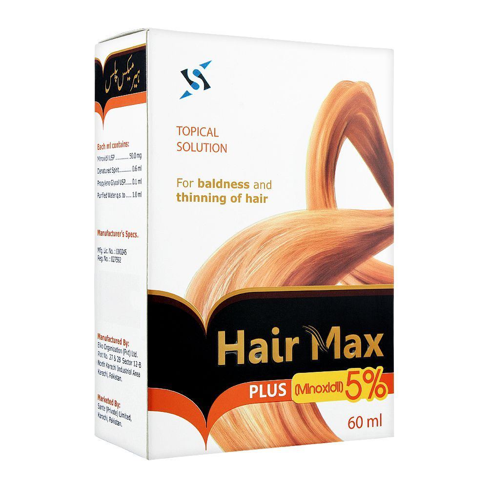 Hair Max Plus 5 Percent Minoxidil | Hair Treatment Care | 60ml