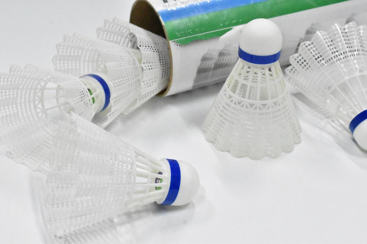 Pack of 6- Badminton Shuttlecocks - Plastic