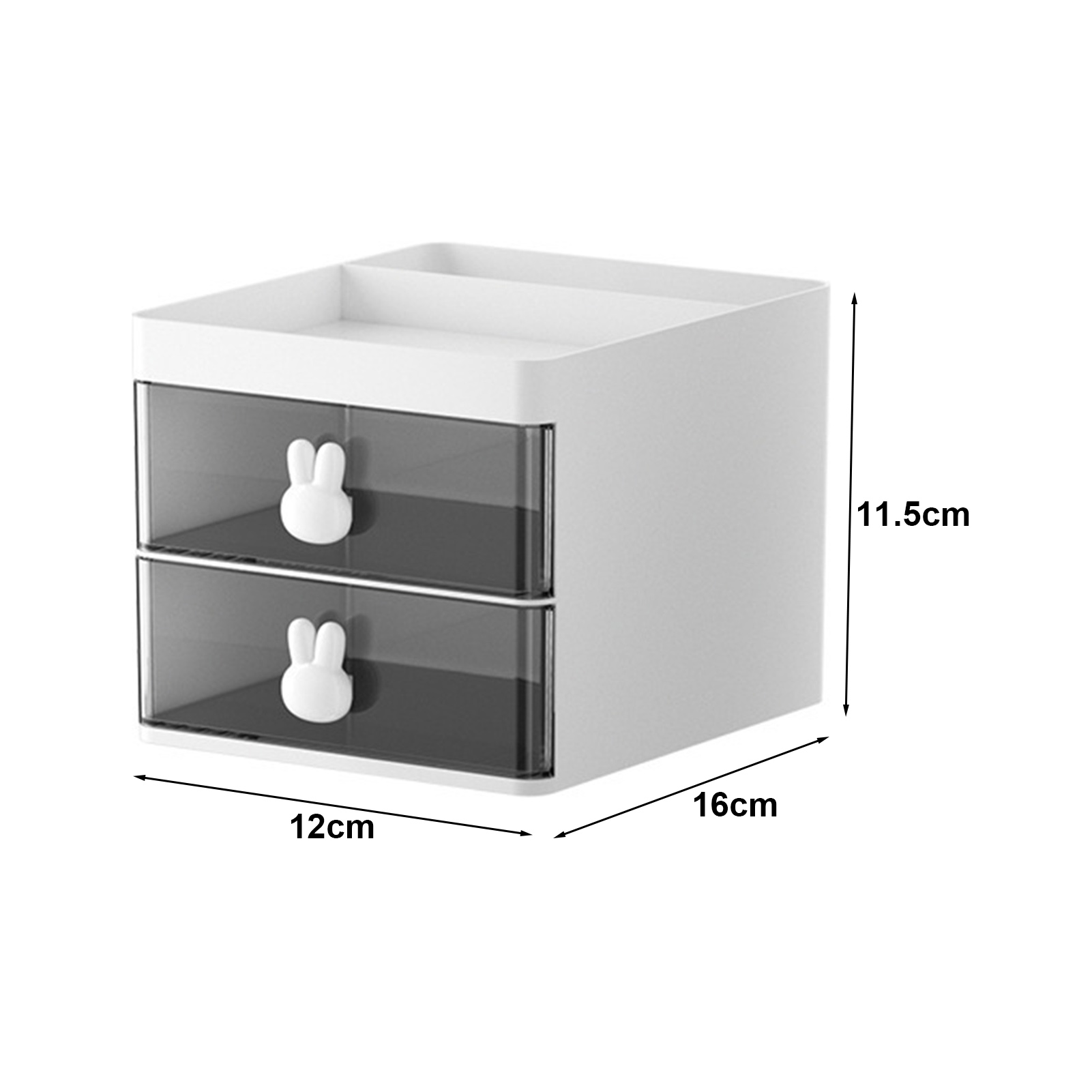 Stationery Container Multifunctional Desk Cosmetics Toiletry Organizer With Drawer