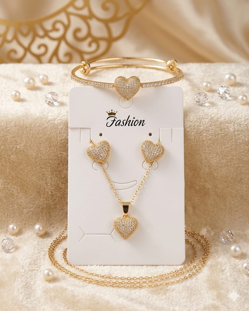 set zaecon  with ring braclate famouse design 22352