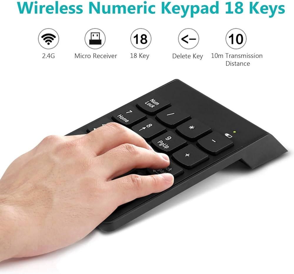 WIRLESS NUMPAD / Bluetooth Wireless Numeric Keypad