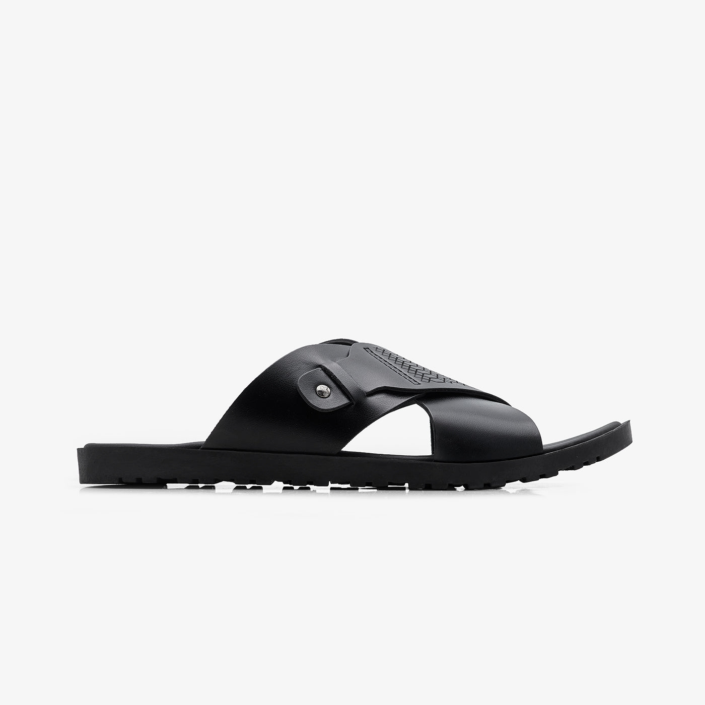 Calza BLACK Mens Chappal For Men - SS26