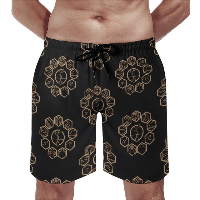 funny mens swim trunks