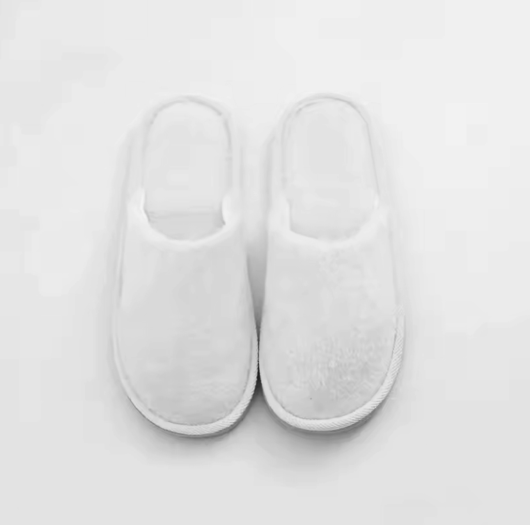 Wool Fluffy Indoor Slippers for Men and Women with Non Slip Sole Free Size