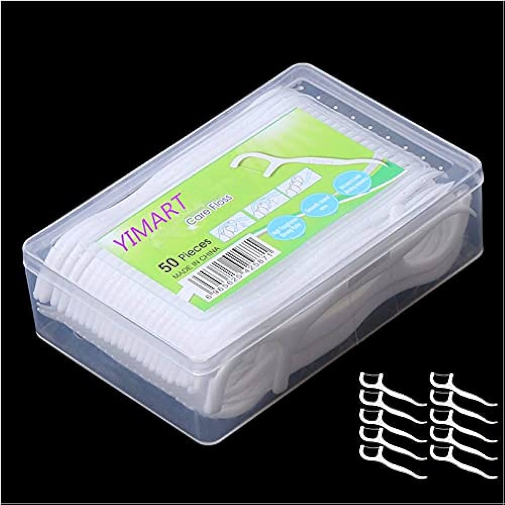15 Pcs Dental Floss Flosser Picks Toothpicks Teeth Stick Tooth Cleaning Interdental Brush Dental Floss Pick Oral Hygiene Care
