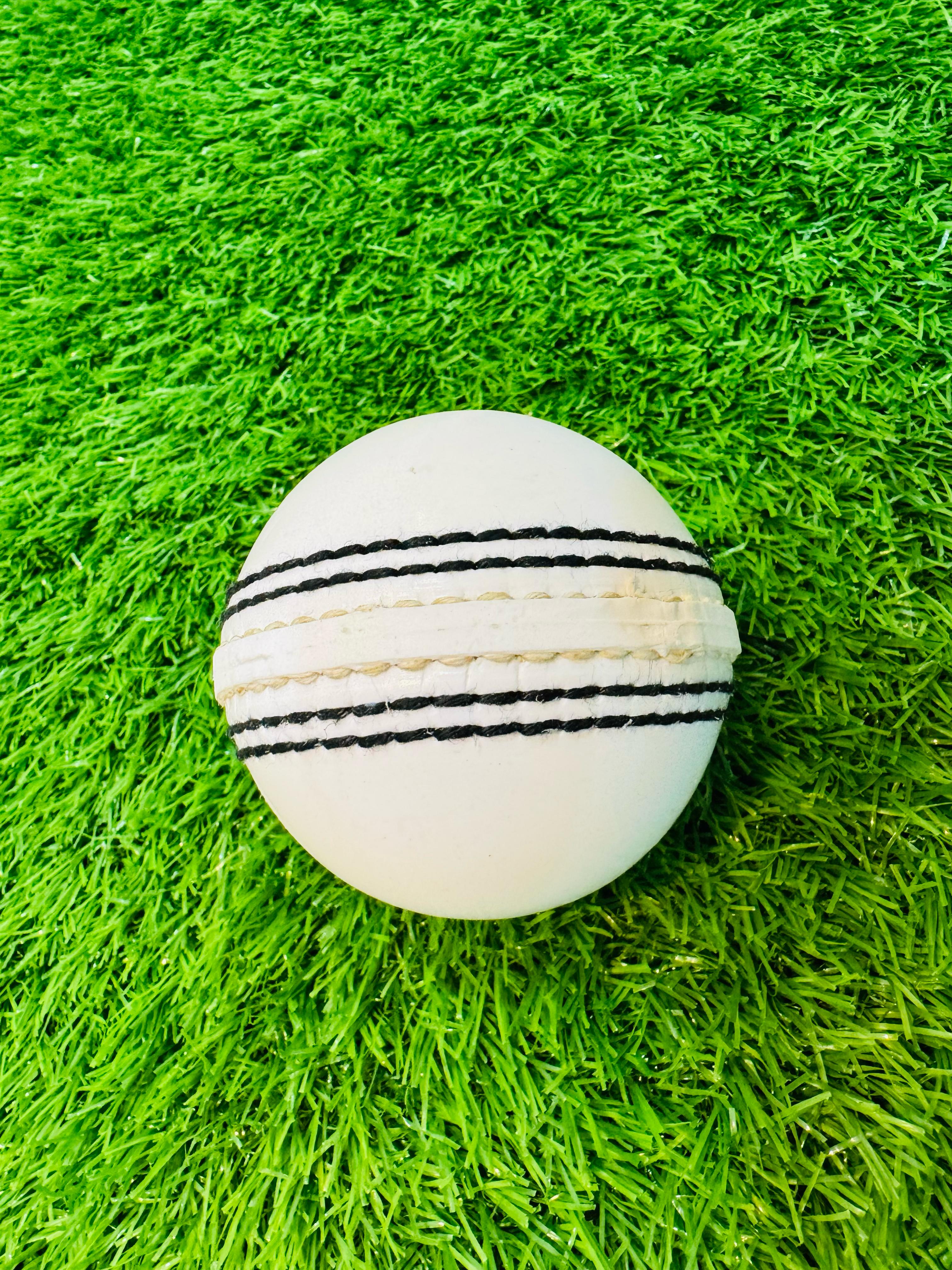 Practice Cricket Balls | Sports Soft Rubber Cricket Training Practicing Hard Ball – Red & White | Ideal for Bowling & Pitch Training