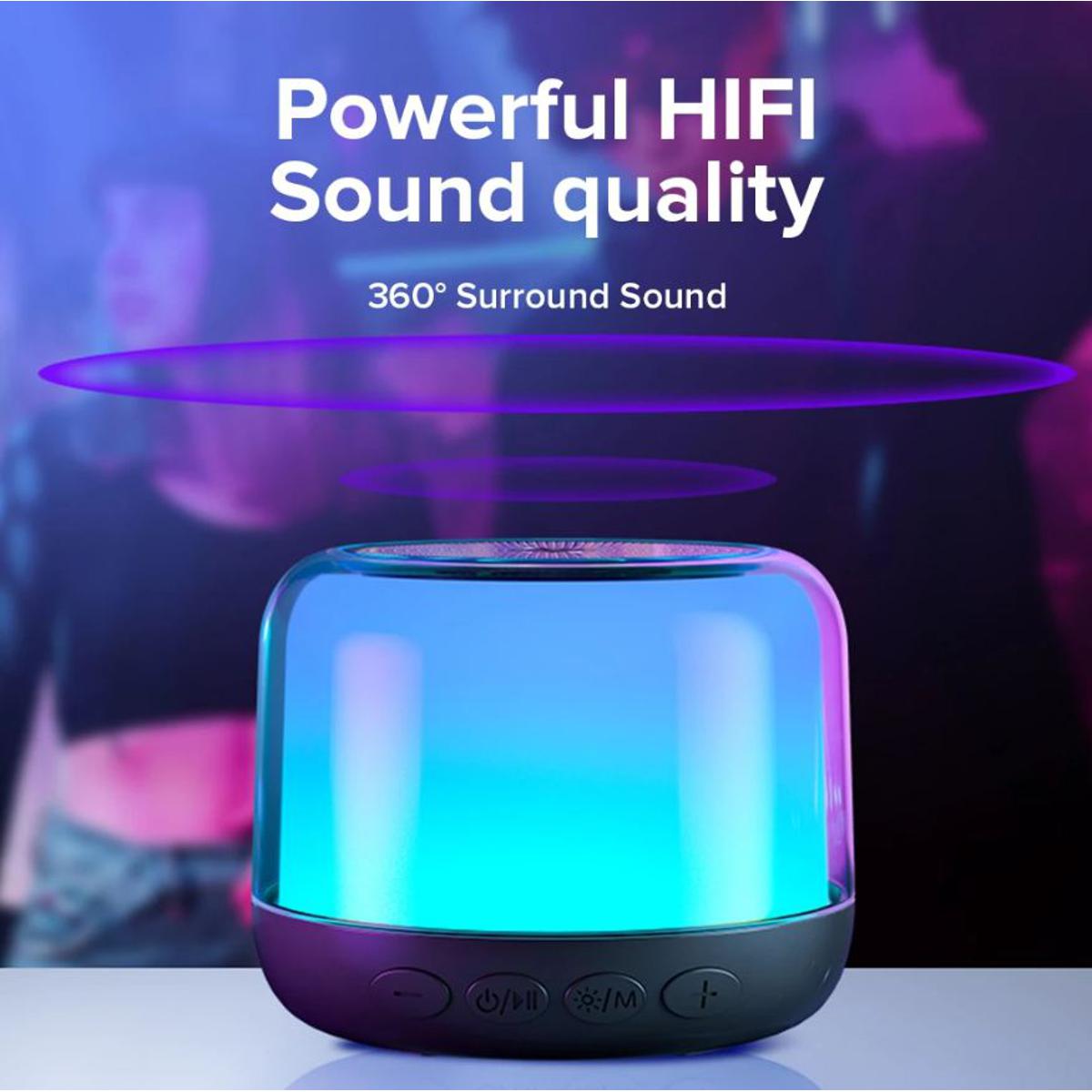 Buy Joyroom JR-ML03 Transparent RGB Wireless Speaker best price in Pakistan