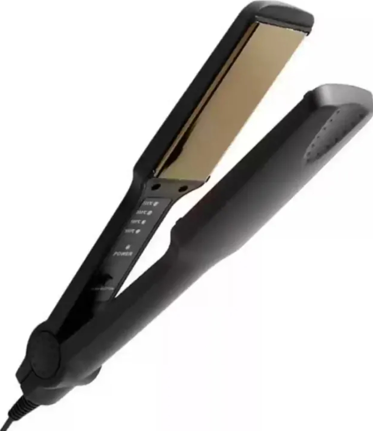 TrendHub Hair Straightener and Curler 220°C - Fast Heating Ceramic Coated Plates - Anti-Frizz HairAccessories For Girls - Curling, Rolling & Waves 2in1 Straightener - Long-Lasting Shine, Safe & Easy Hair Styler for Women & Salon