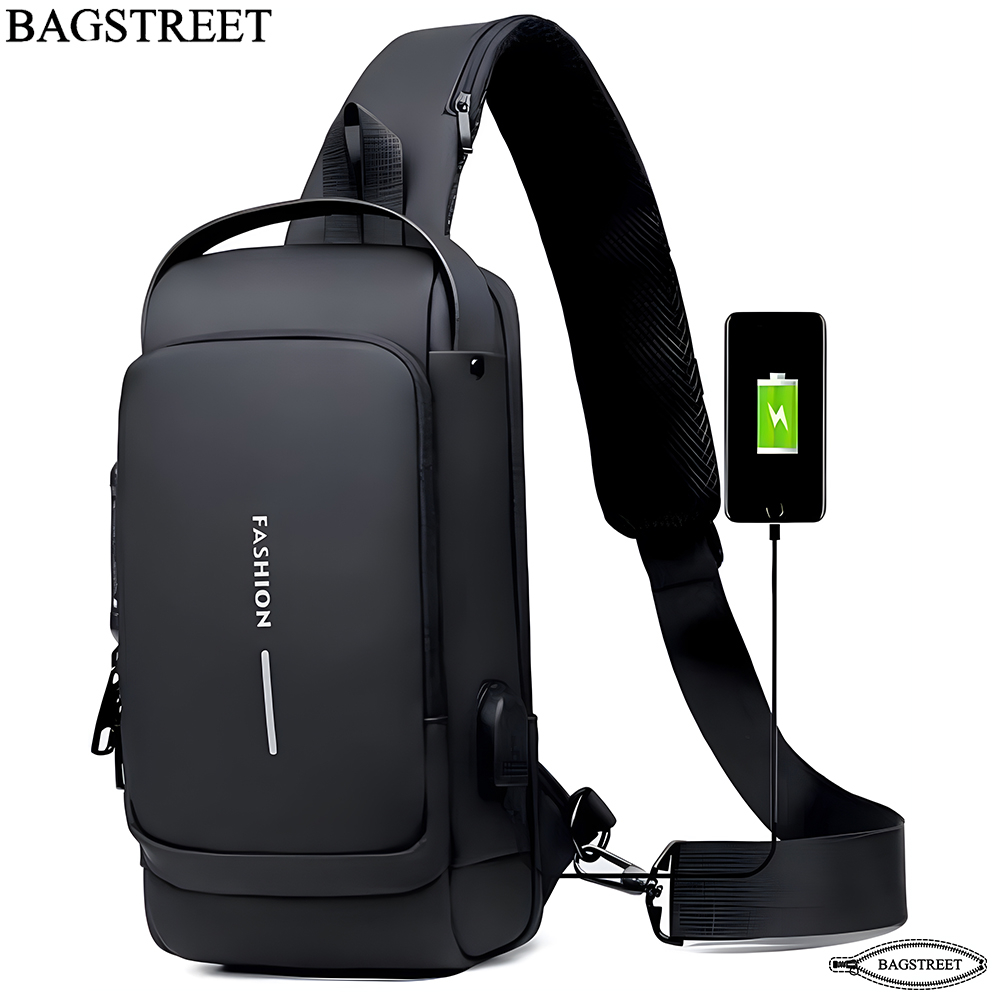 Shoulder Bags For Boys,Girls,Men & Women -  Laptop Bags & Laptop Backpacks – Waterproof, Anti-Theft Sling & Crossbody Bag with USB Port for Travel, Gym & Daily Use