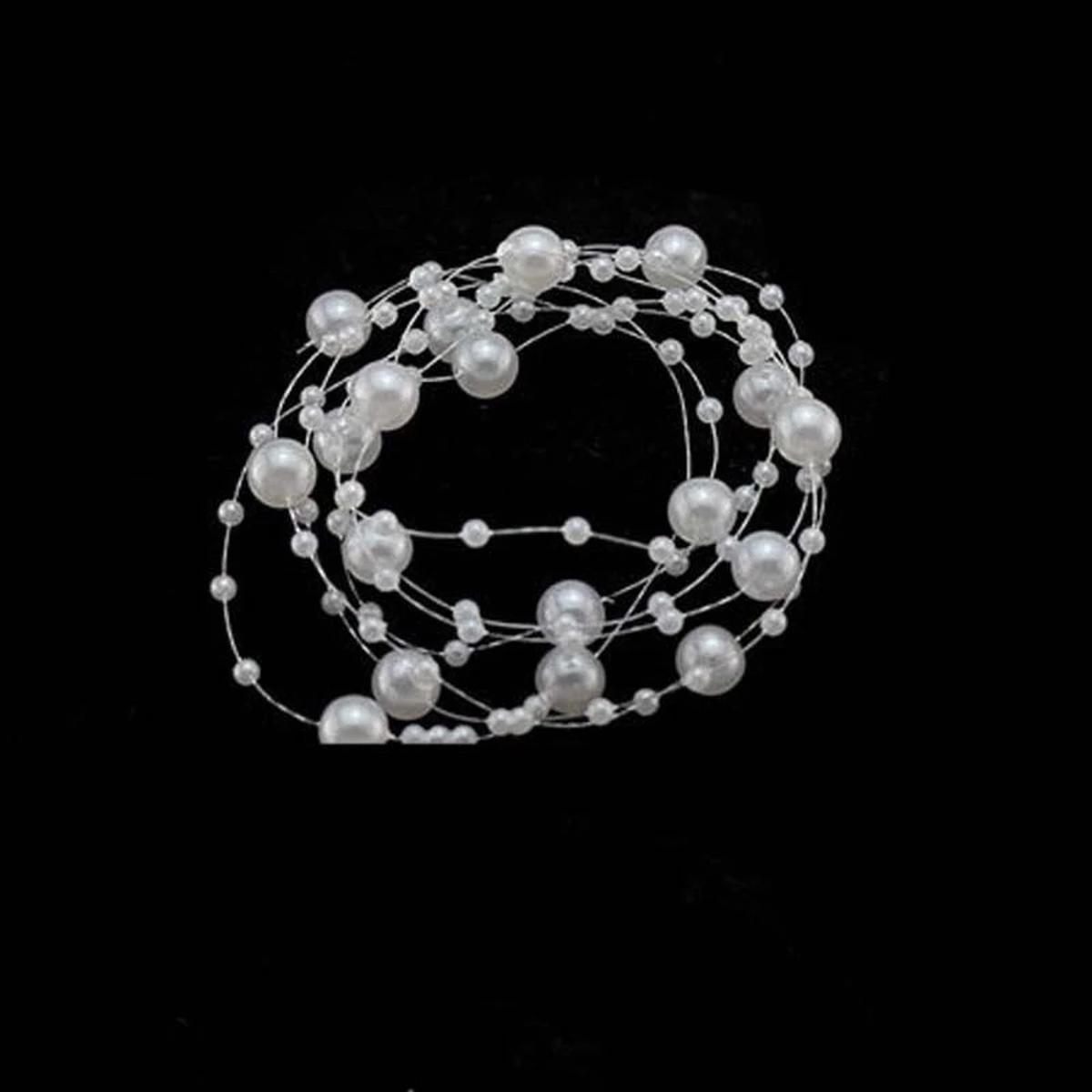 2Pcs Wedding Hair Accessories Bridal Hair Decor Headband Studded Pearl Hairpins Bride Party Headpiece Jewelry Headdress