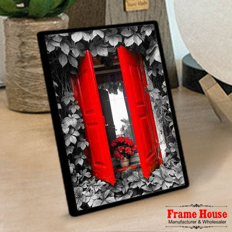 Motivational Quotes Photo Frame Set - Horizontal and Vertical Wall Decor for Home