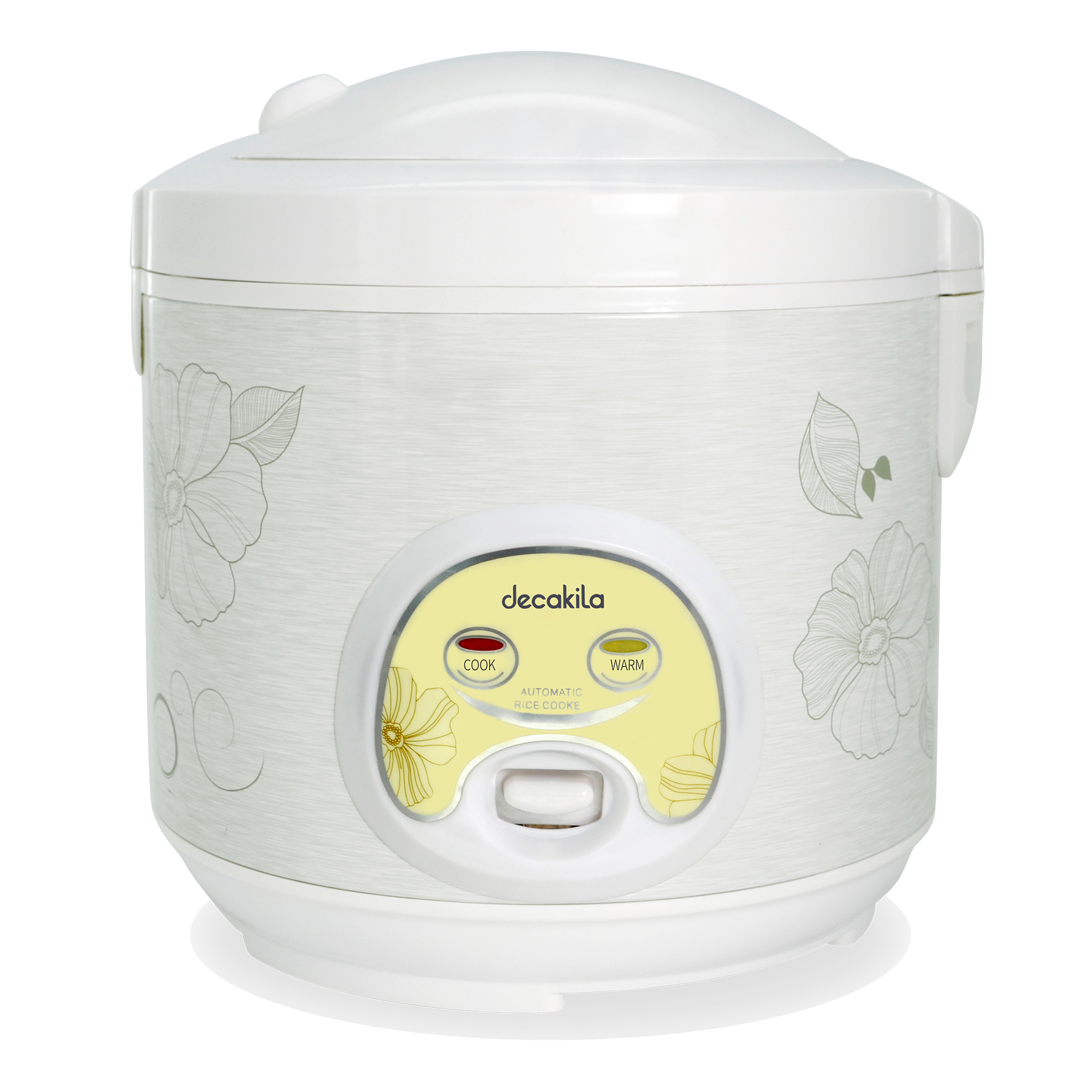 DECAKILA 7-Cup Rice Cooker with Steamer Slow Cooker KEER002W - 1.5L ...