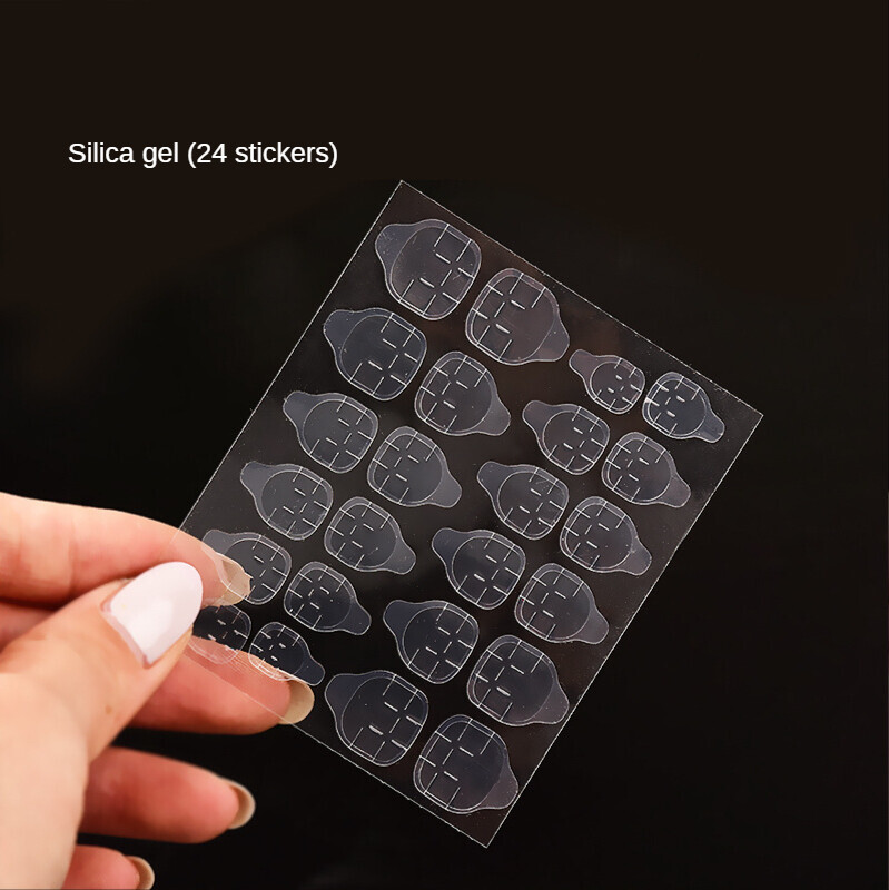 Sided False Nail Glue Sticker Nail Art Tape Manicure Extension Self Adhesive  | eBay