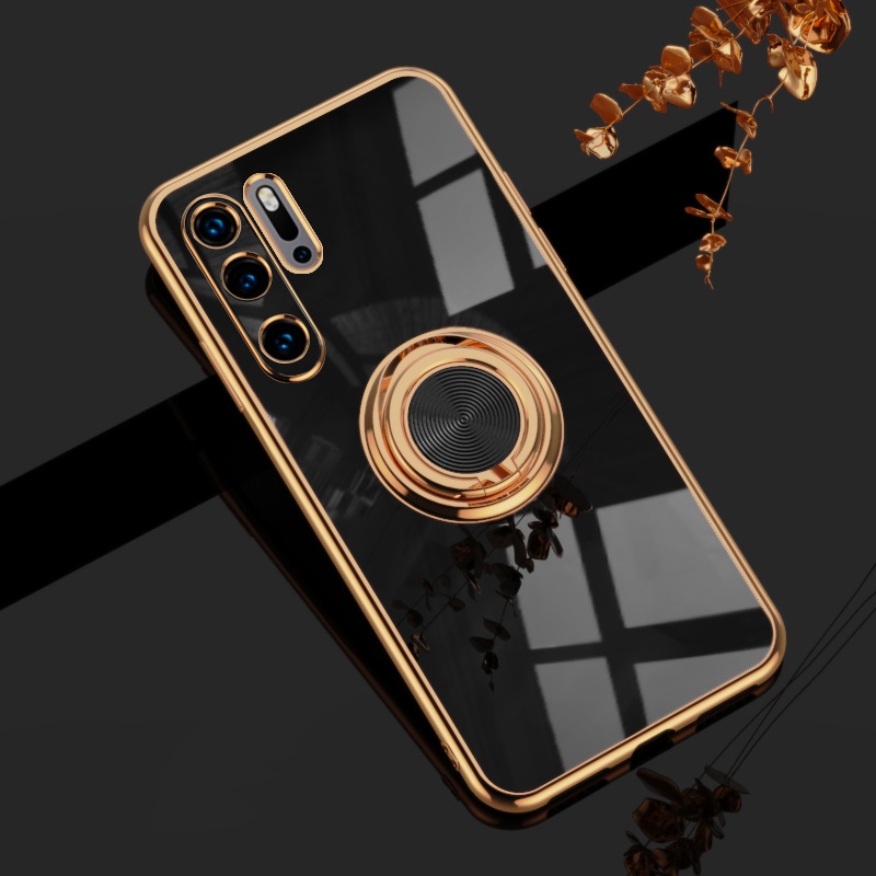 For Huawei P Pro Luxury Electroplating Soft Tpu One Piece Shell With Ring Is Compatible Case Buy Online At Best Prices In Pakistan Daraz Pk