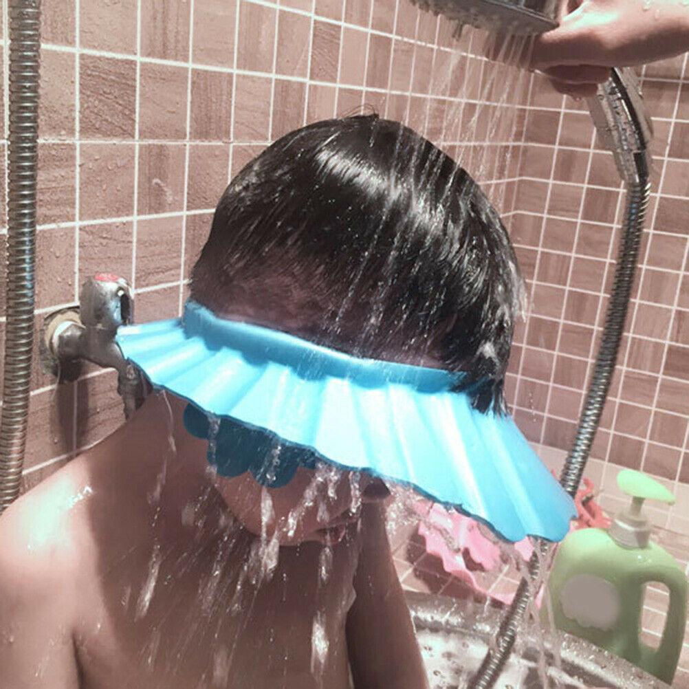 baby hair bath cap