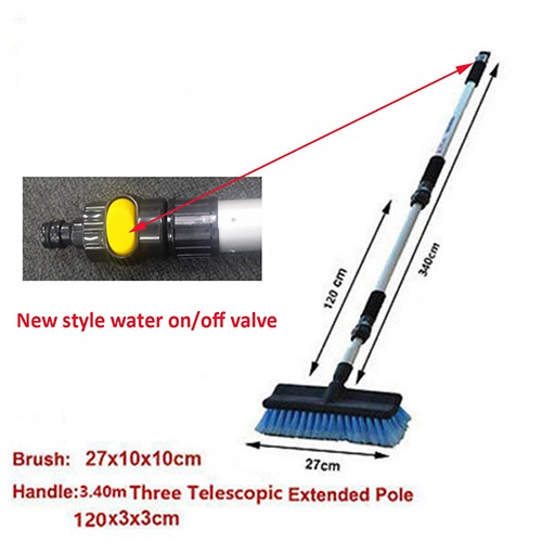 Telescopic Solar Panel Cleaning Brush Daraz.pk