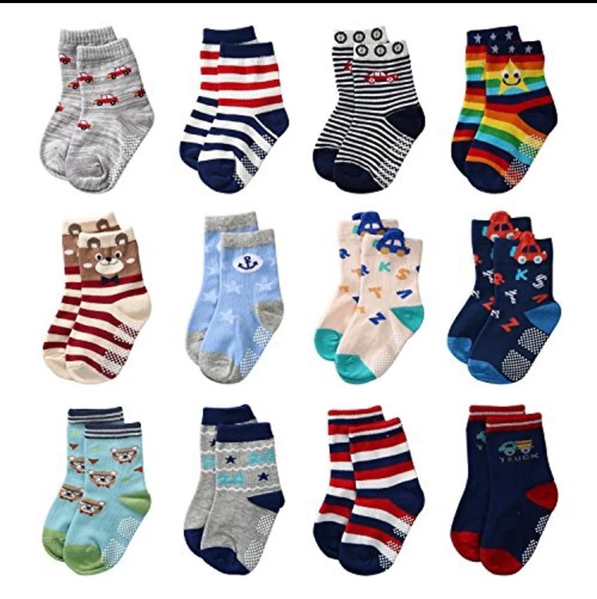 Unisex Kids Socks Pack of 3 – Cozy, Lightweight Socks for Boys & Girls