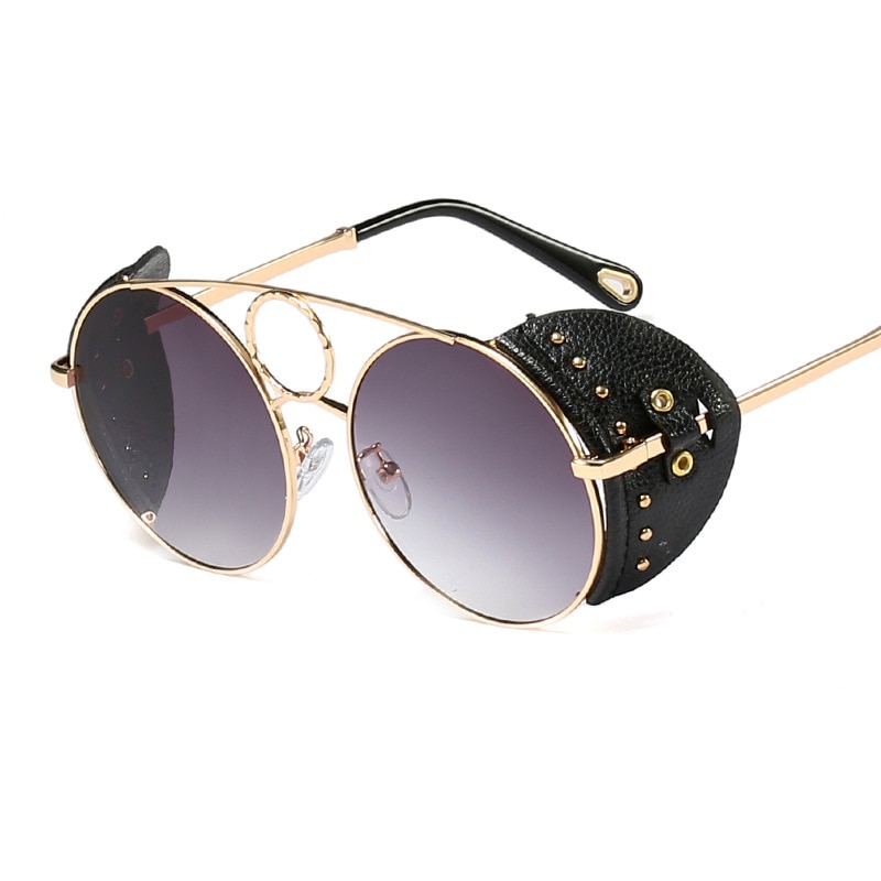 Vintage Round Sunglasses Women 2019 
