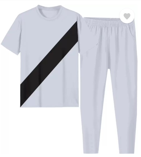Colorblock Men Summer Track Suit 1367