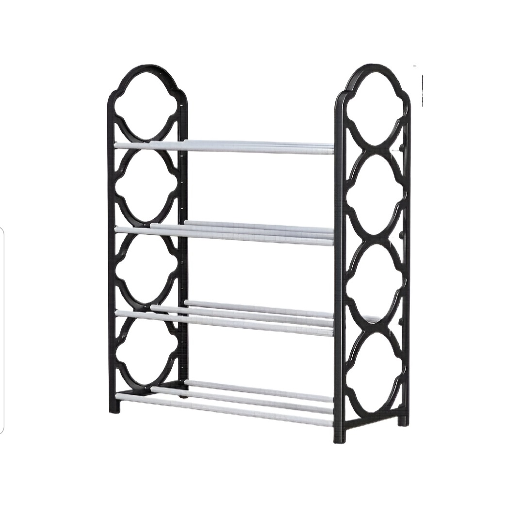 4 & 5 Layer Shoe Rack  Unique Design Non Breakable Stainless Steel Shoe Rack  Premium Quality Shoe Stand for Home & Office