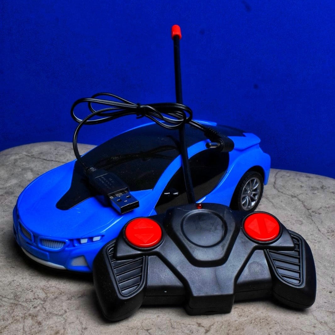 Remote Control Rechargable Fancy Speed Sports Car with HD Lights