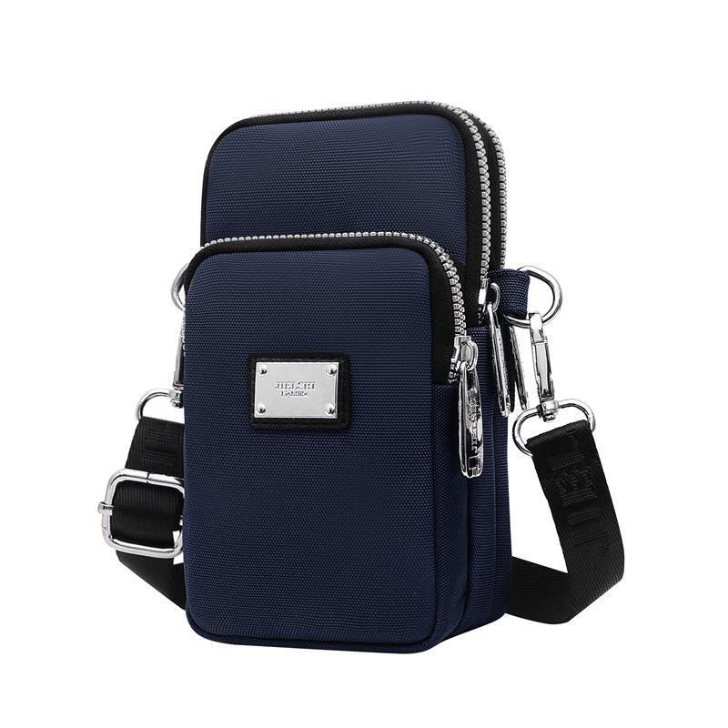 Balloon Nylon Mobile Phone Crossbody Bag – 3-Layer Wallet