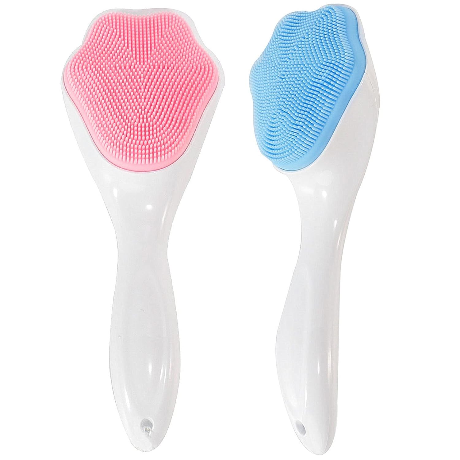Silicone Manual Face Brush, Face Cleansing, Scrub, Anti-Ageing, Pore Cleansing Face Brush, Manual Face Scrub, Face Brush for Sensitive Skin