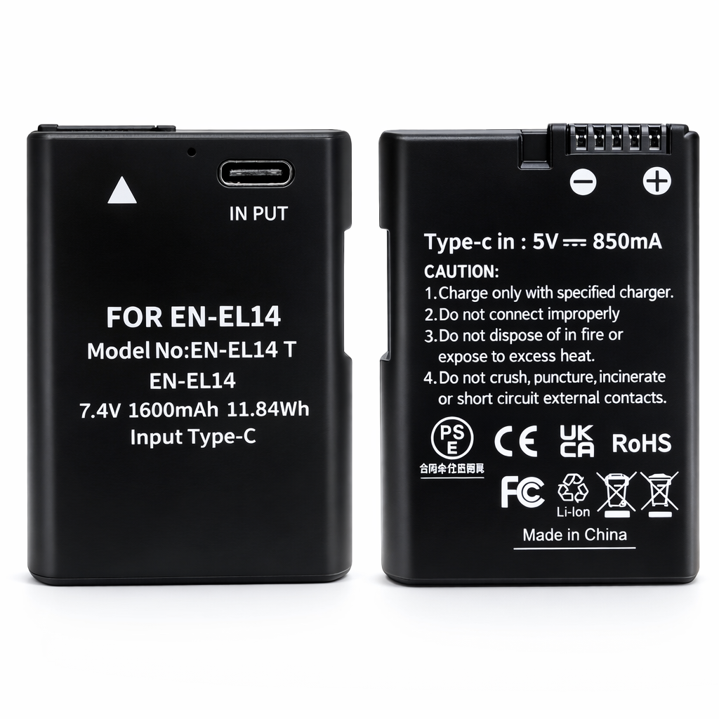 ENEGON 2X EN-EL14 Rechargeable Li-Ion Batteria per Nikon en-el14/el14a D5600 D5100 D5200 D5300 D5500 D3100 D3200 D3300 D3400 D3500 Coolpix P7000 P7100 P7800 Digital Camera ENEGON 2X EN-EL14 Rechargeable Li-Ion Batteria per Nikon en-el14/el14a D5600 D5100 D5200 D5300 D5500 D3100 D3200 D3300 D3400 D3500 Coolpix P7000 P7100 P7800 Digital Camera