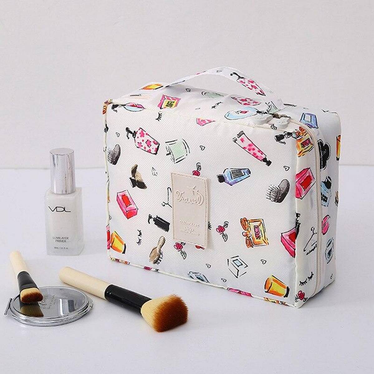 Multifunction travel Necessaire Cosmetic Bag's Women Makeup Bags Toiletries Organizer Waterproof Female Storage Make up Cases