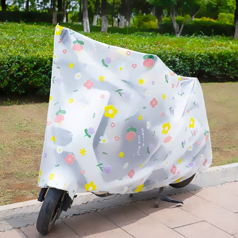 Scooty Cover Waterproof Dustproof Full Body Rain Protection Cover for Electric Scooter & Scooty