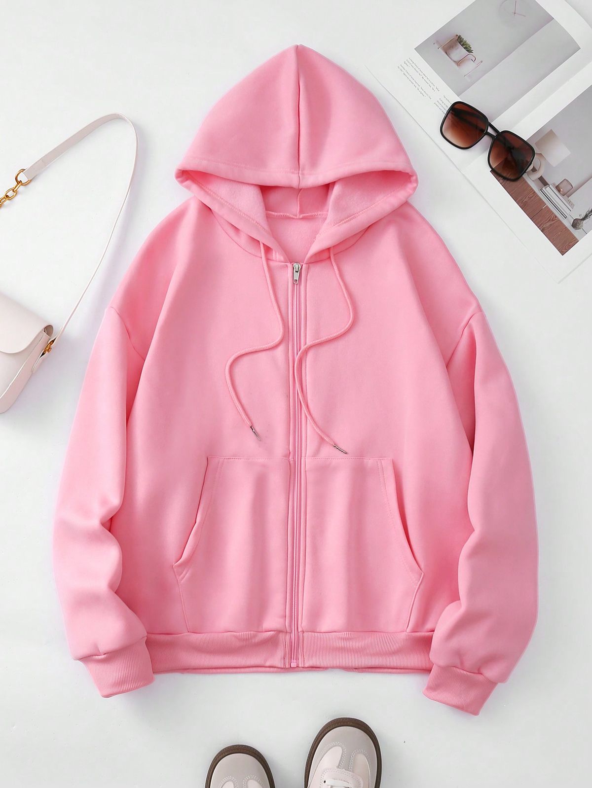 High Quality Zipper Hoodies for Women – A1 Winter Wear, Warm & Stylish