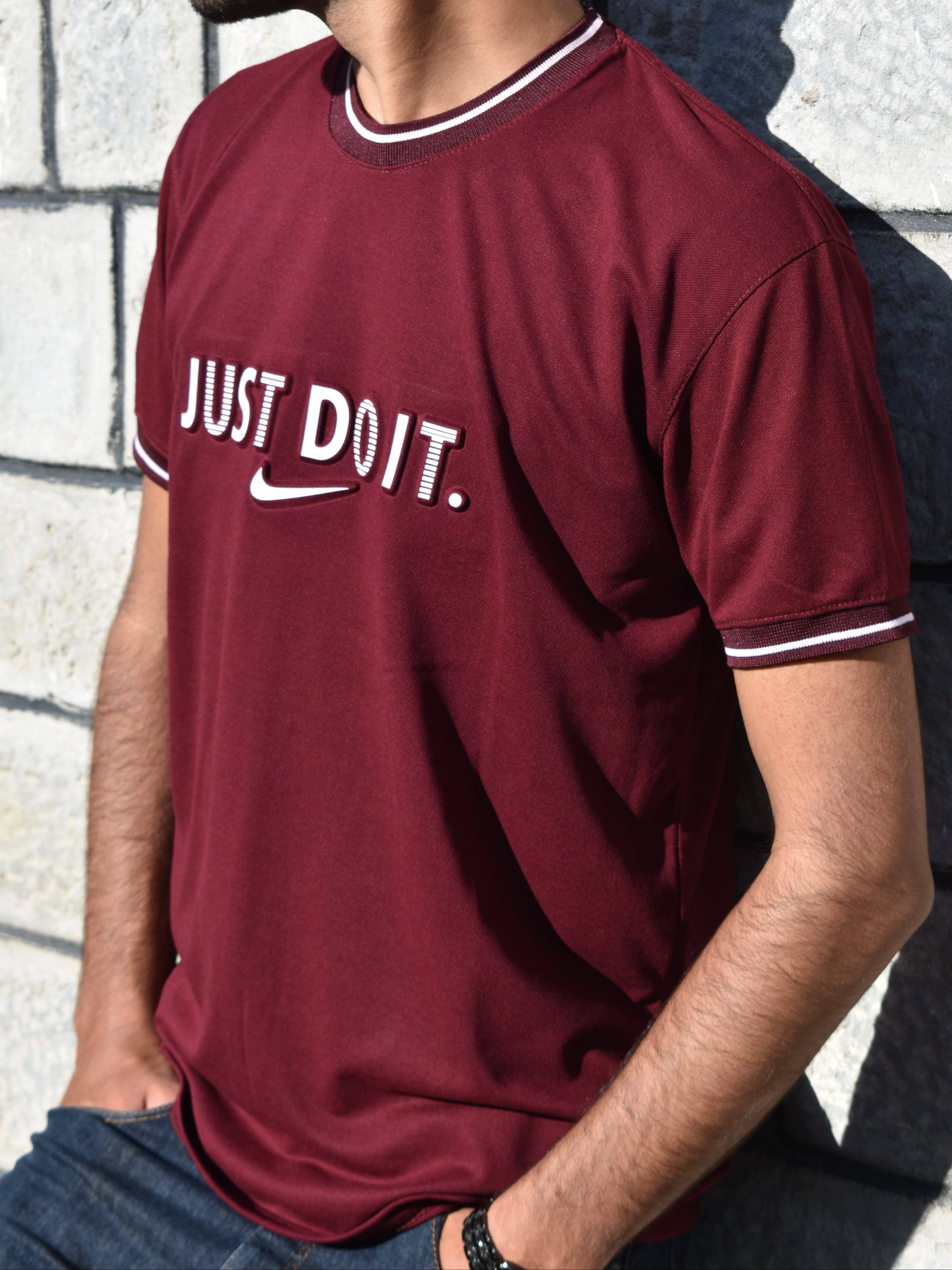 just do it shirt red