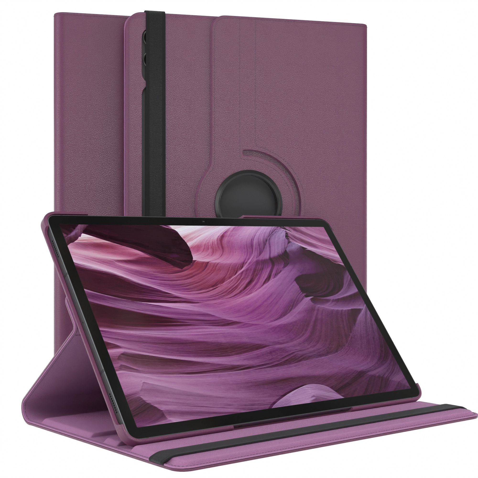 Cover for Samsung Galaxy Tab S10 lite / Tab S10 FE / Tab S9 FE 10.9 inch /Tab S9 11 Inch /S8 10.9-Inch / S7 10.9-Inch360 Degree Rotating Leather Flip Case tablet