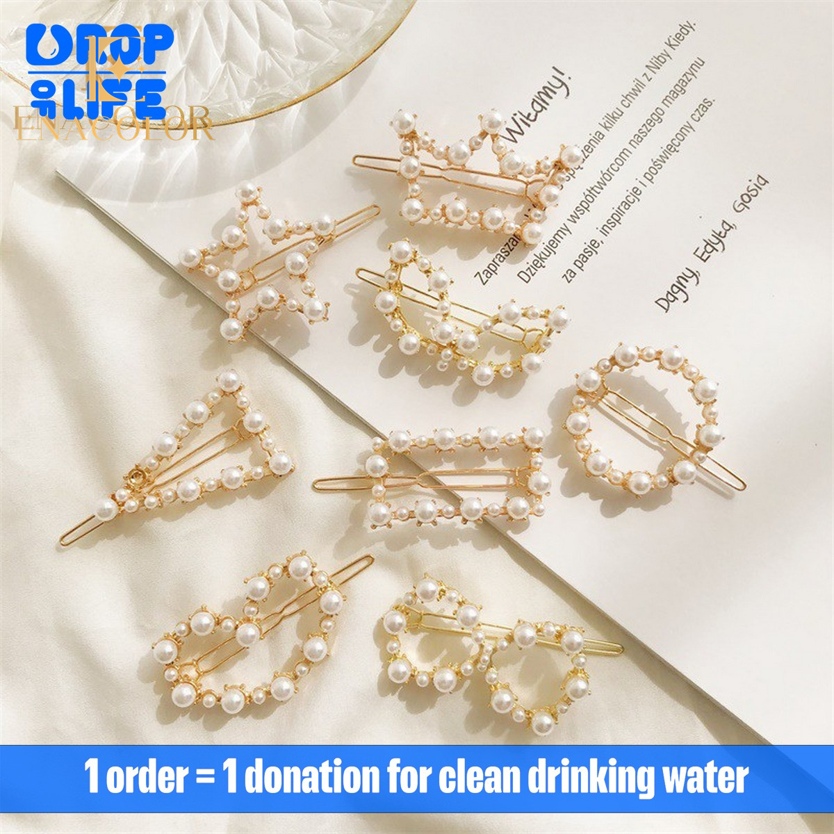 5pcs Bridal Hair Accessories Clips Set Headdress Simple Hairpin For Wedding 82％以上節約