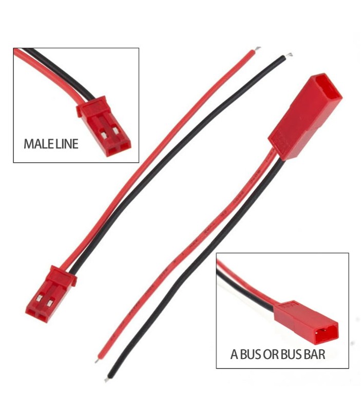 4 PC's JST Connector Plug With Connect Cable For RC BEC
