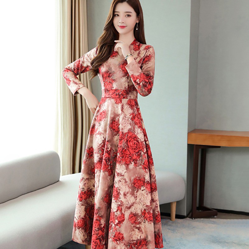 Club factory long maxi on sale dress