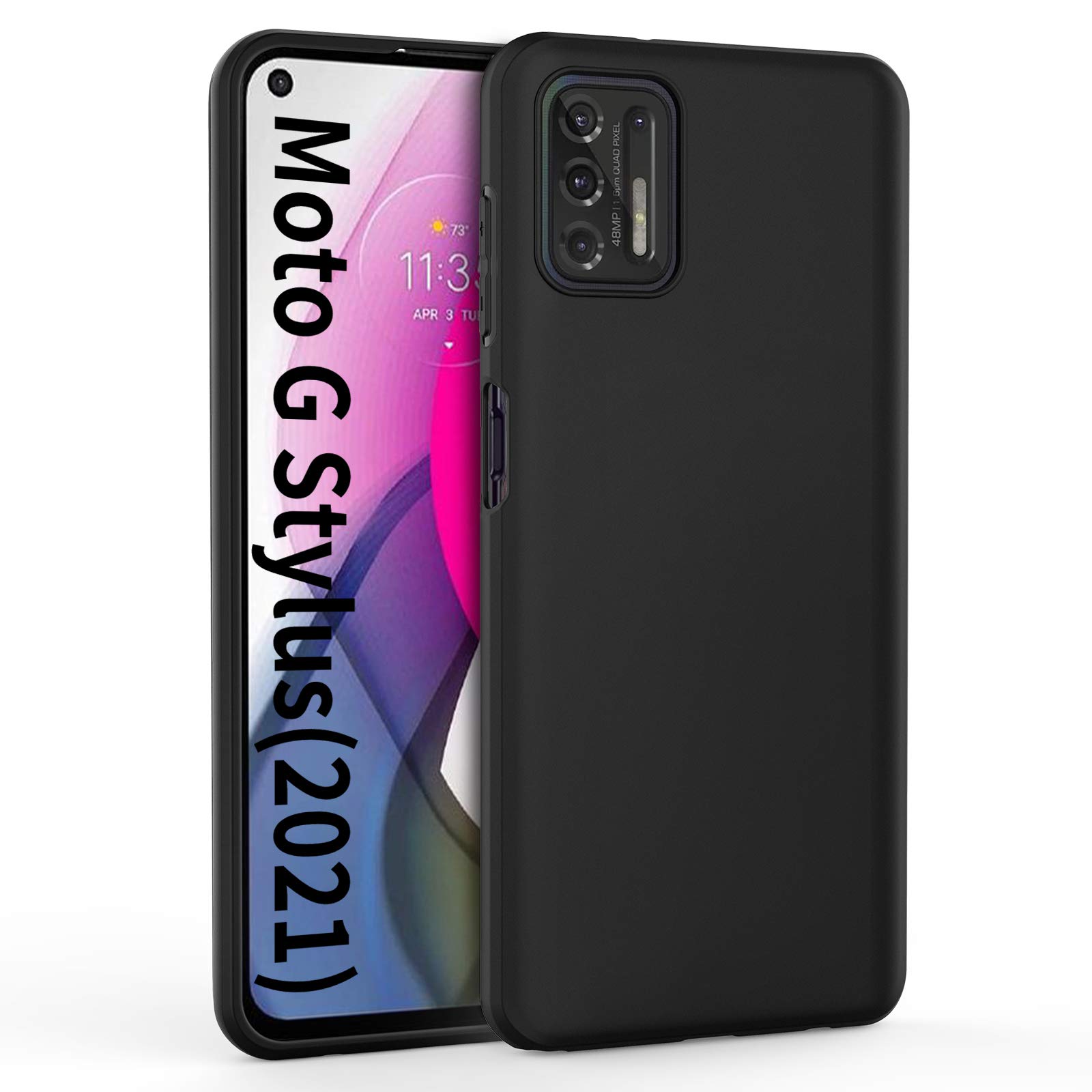 Moto G Stylus 2021 Slim Case Ultra-Thin Soft TPU Back Protective