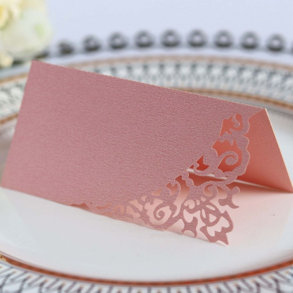 Vip Wedding Table Card 10pcs Reception Table Cards Laser Cut Wedding Table Place Cards Paper ...